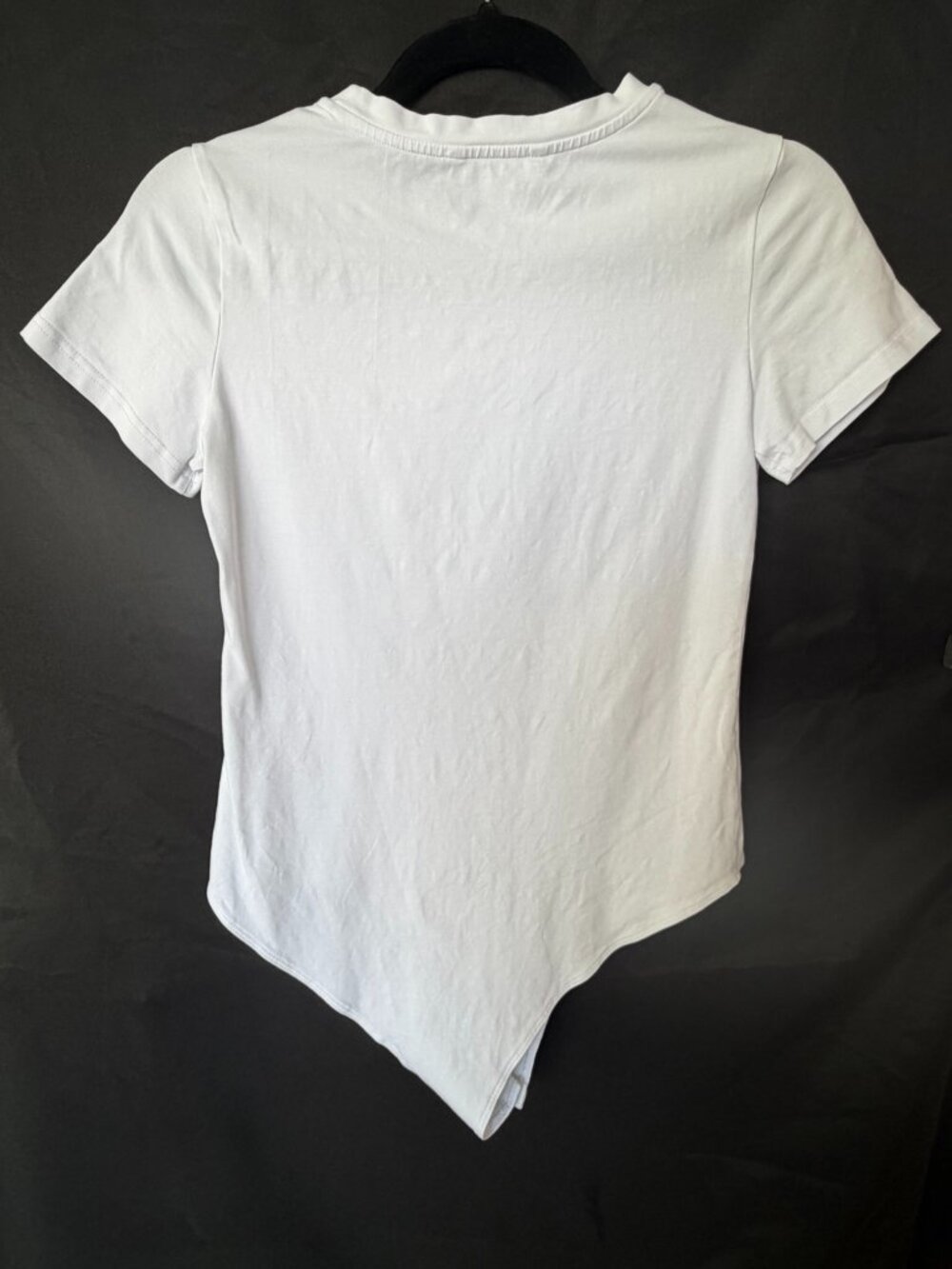 White Short‑Sleeve Crew Neck Bodysuit – Size Medium - Picture 5 of 8